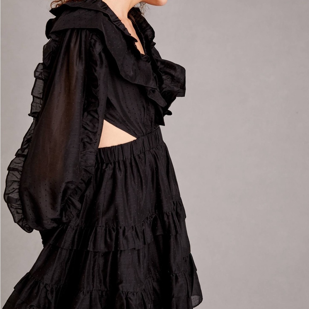 Magali Pascal Ruffled Cutout Dress - Picture 2 of 13